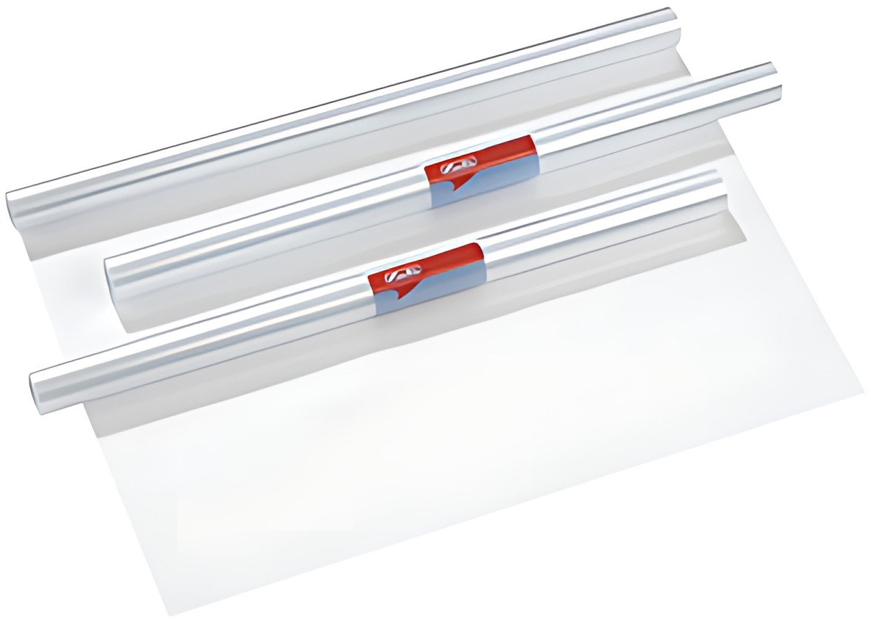 herlitz Film protège-livre, 400 mm x 5 m, PP, transparent