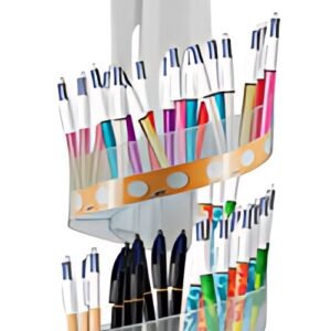 BIC Stylo à bille rétractable 4 Colours, tour de 96 pièces