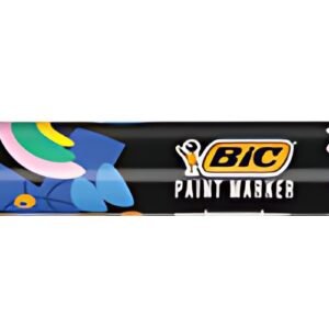 BIC Marqueur permanent Intensity, pointe ogive, blanc