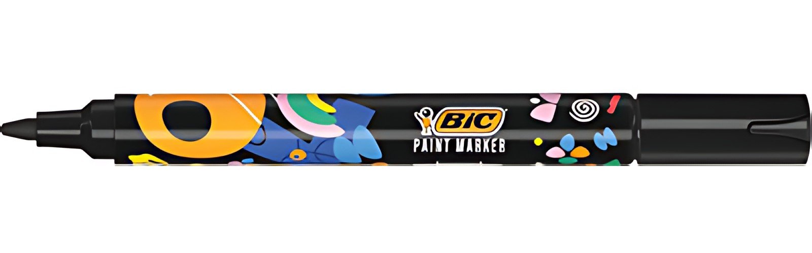 BIC Marqueur permanent Intensity, pointe ogive, noir