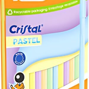BIC Stylo à bille Cristal Pastel, assorti, blister de 10