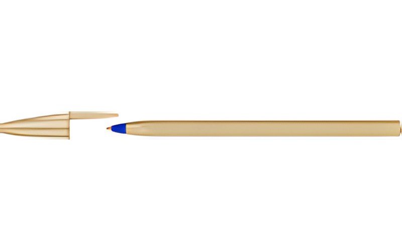 BIC Stylo à bille Cristal Glacé, or