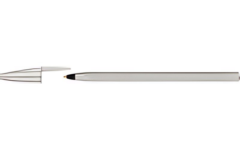 BIC Stylo à bille Cristal Glacé, argent