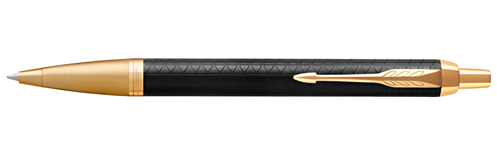 PARKER Stylo à bille IM PREMIUM Noir et Doré G.T.