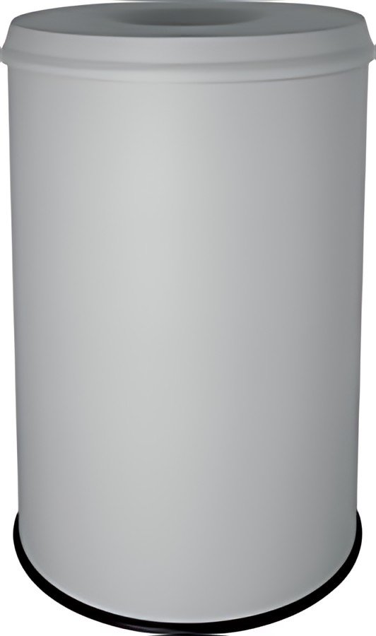 helit Corbeille à papier en acier "the guardian", 30 litres