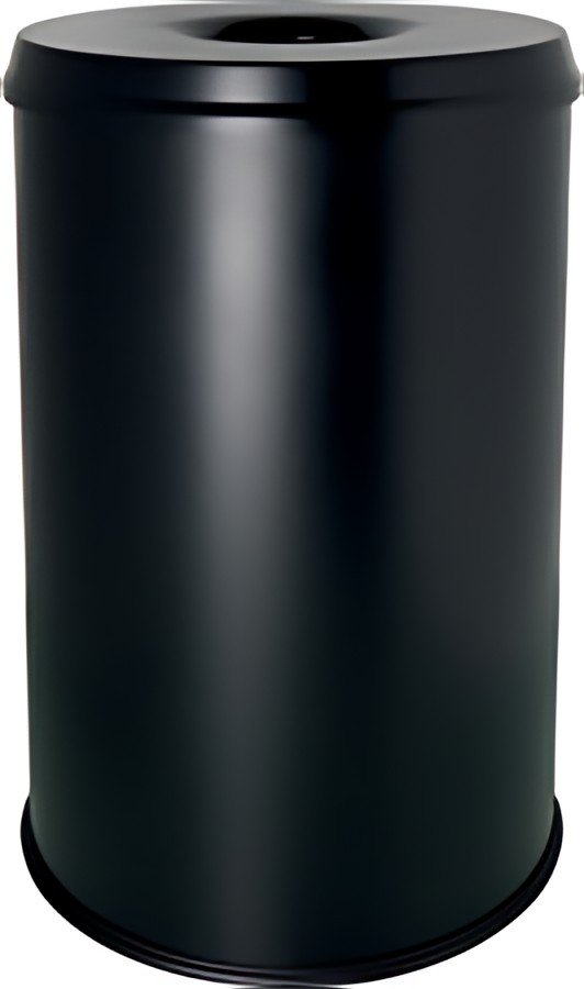helit Corbeille à papier en acier "the guardian", 30 litres