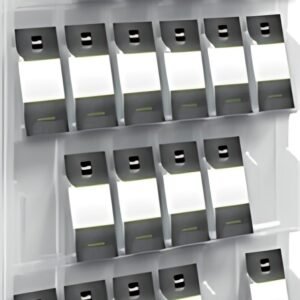 helit Porte-brochures mural "the clearly", transparent