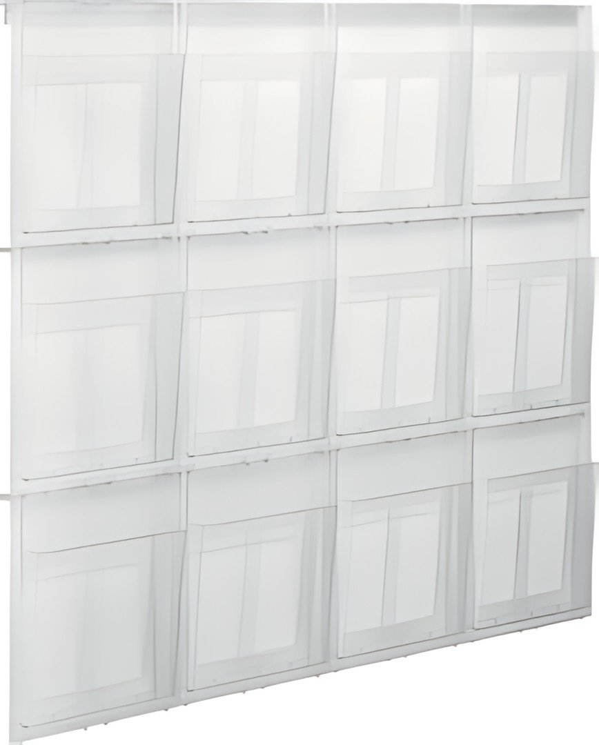 helit Porte-brochures mural "the placativ", transparent
