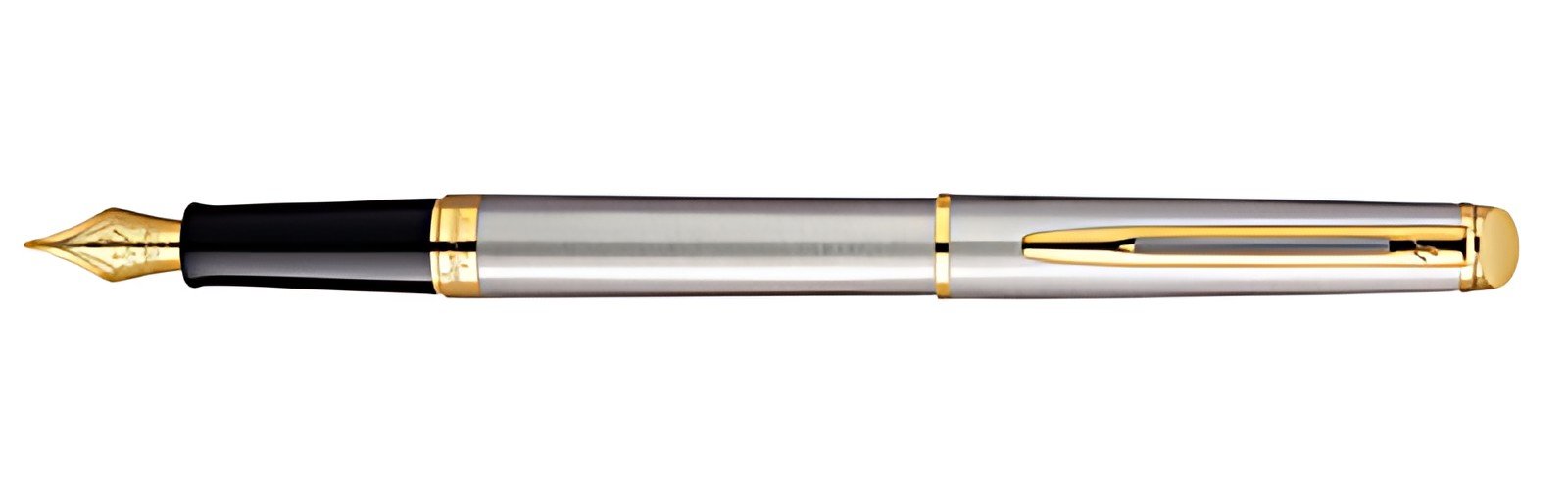WATERMAN Stylo plume Hémisphère, Laque Noire G.T.