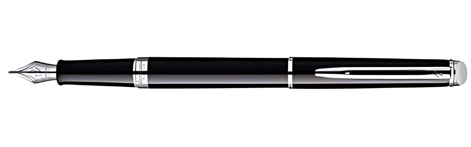 WATERMAN Stylo plume Hémisphère, Laque Noire C.T.