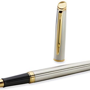 WATERMAN Stylo roller Hémisphère, Acier G.T.