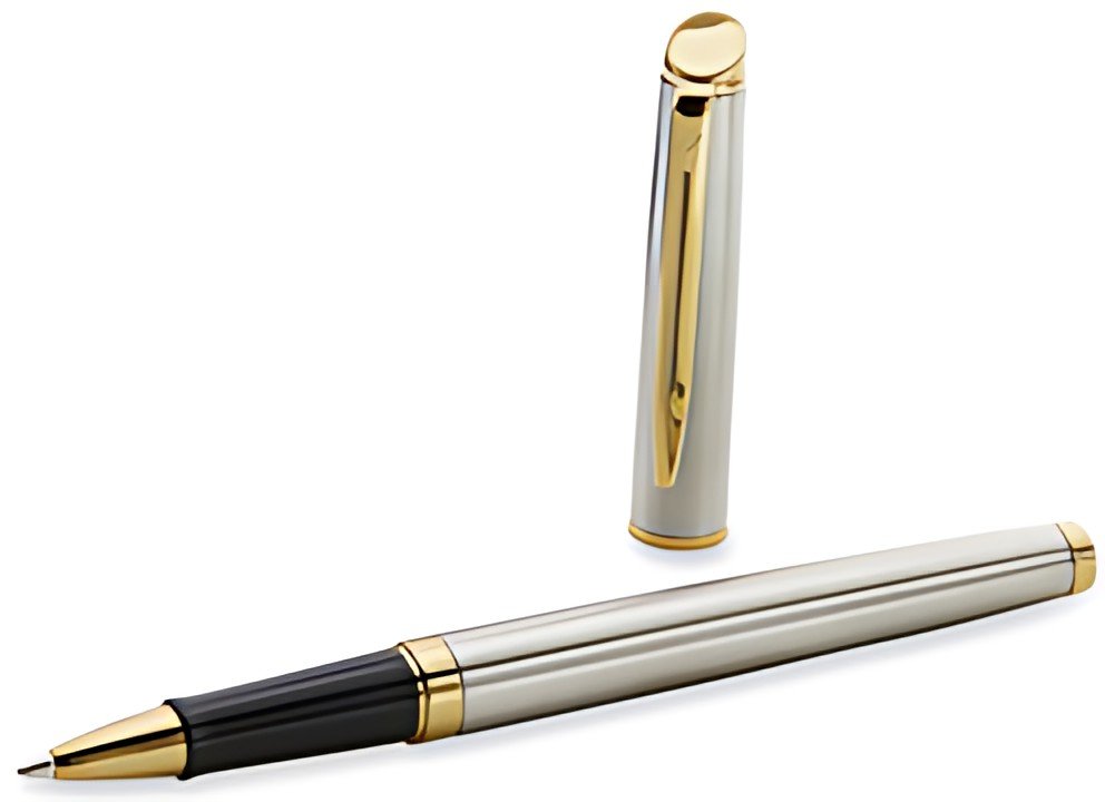 WATERMAN Stylo roller Hémisphère, Acier G.T.