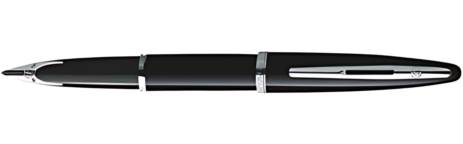 WATERMAN Stylo plume Carène, Laque Noire S.T.