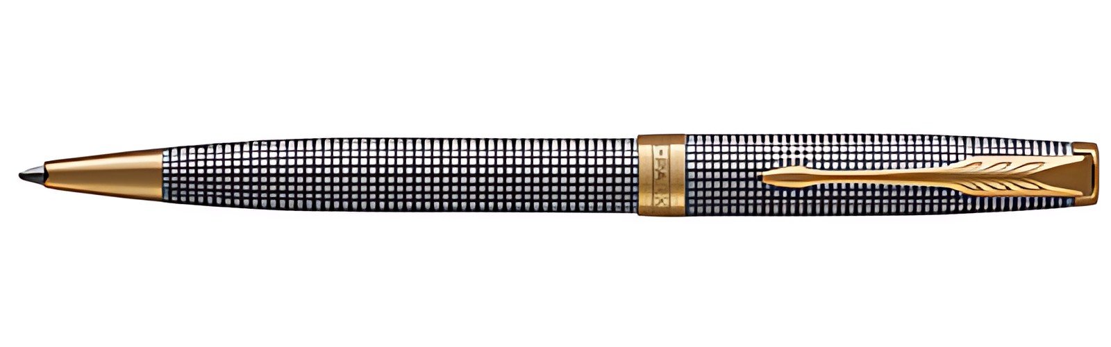 PARKER Stylo à bille SONNET Ciselé Argent G.T.