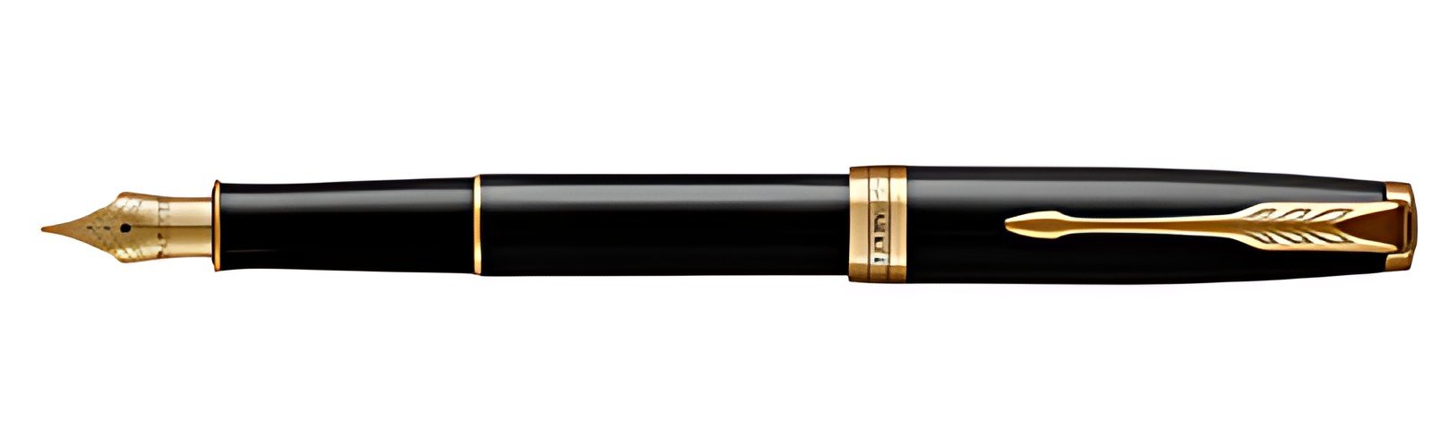 PARKER Stylo plume SONNET Laque Noire G.T.
