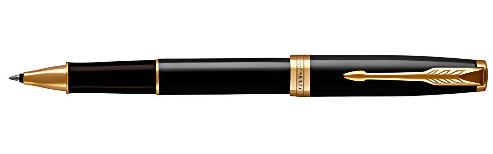PARKER Stylo roller SONNET Laque Noire G.T.