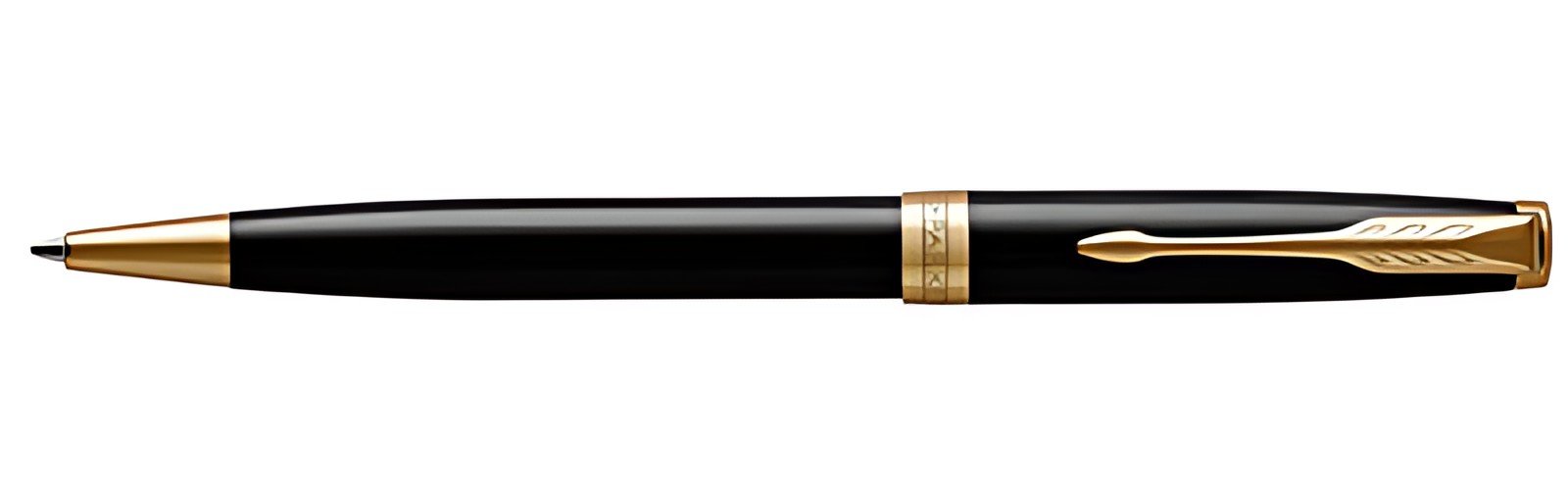 PARKER Stylo à bille SONNET Laque Noire G.T.