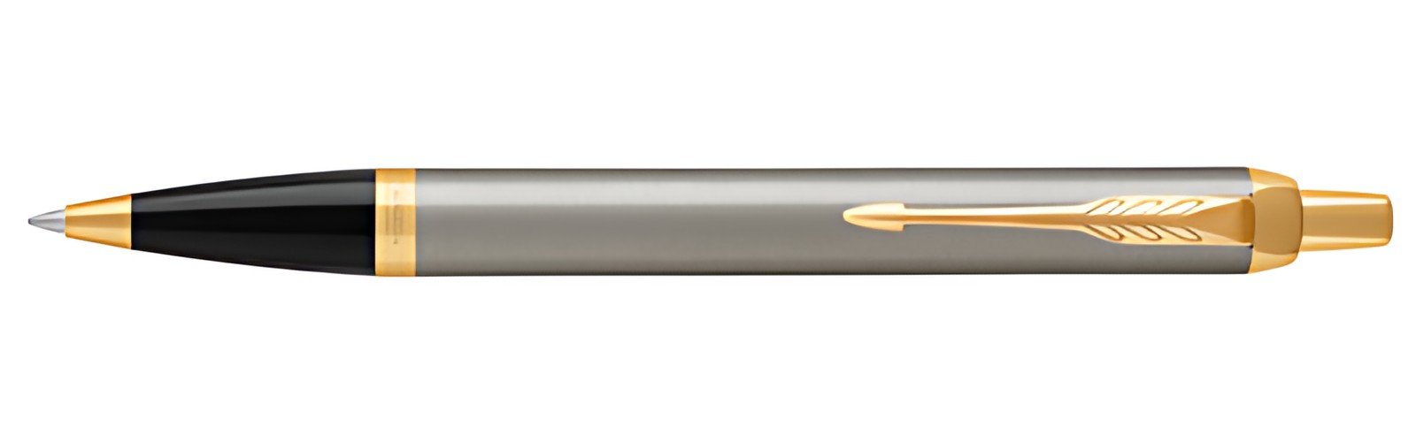 PARKER Stylo à bille rétractable IM Métal Brossé G.T.