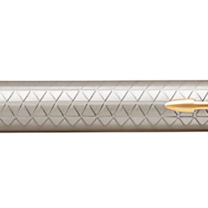 PARKER Stylo à bille rétractable IM PREMIUM Argent Chaud G.T