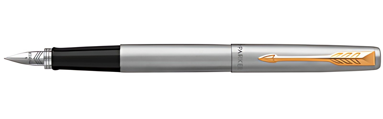 PARKER Stylo plume JOTTER Acier G.T., or