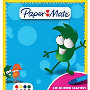 Paper:Mate Crayons de cire Kids Colouring, blister de 16