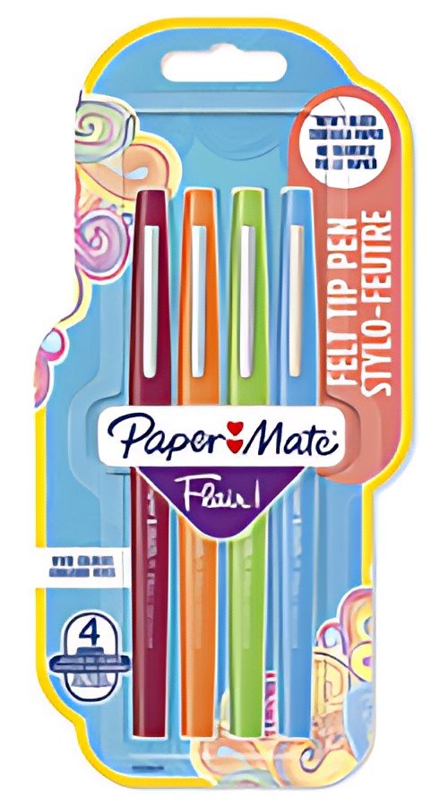 Paper:Mate Stylo feutre Flair Original FUN, étui de 4
