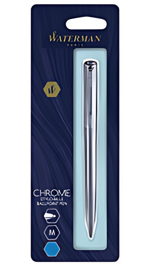 WATERMAN Stylo à bille rétractable Graduate Chrome