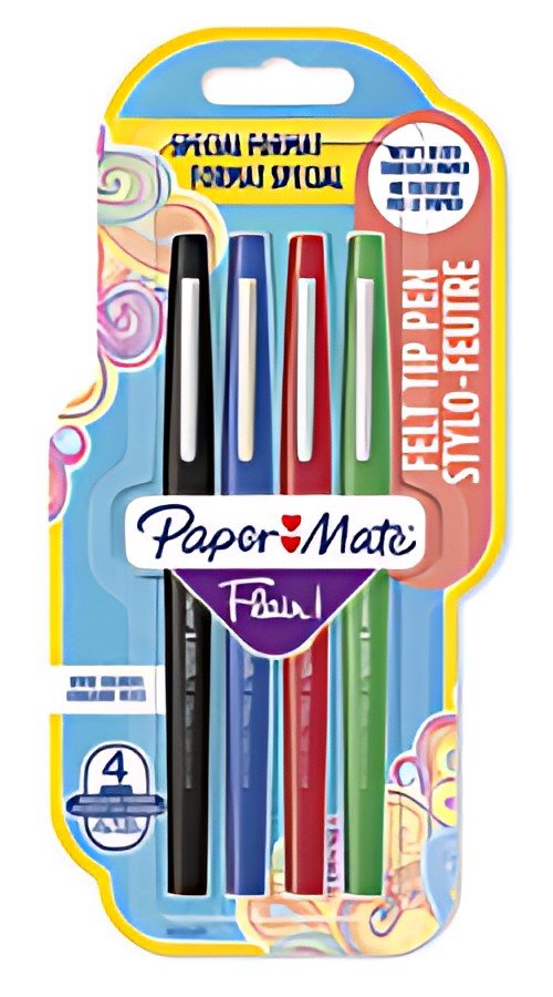 Paper:Mate Stylo feutre Flair Original STANDARD, étui de 4