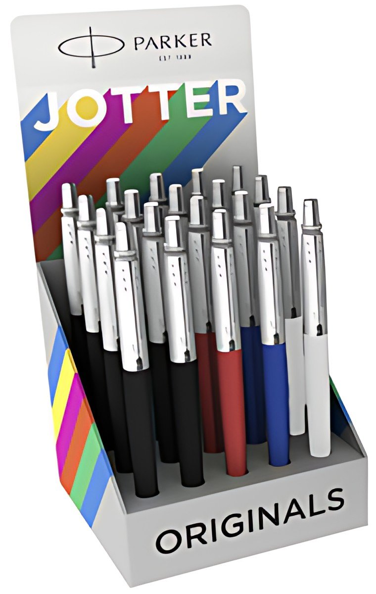 PARKER Stylo à bille JOTTER CLASSIC, présentoir de 20
