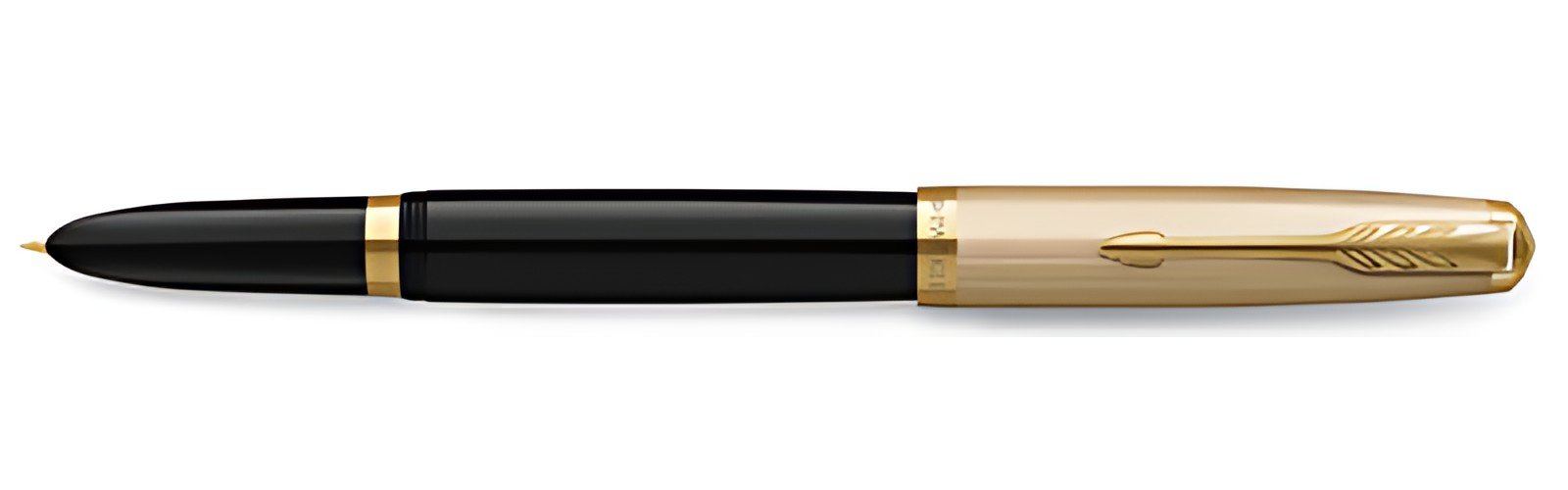 PARKER Stylo plume Parker 51 Noir 18K G.C., plume: F
