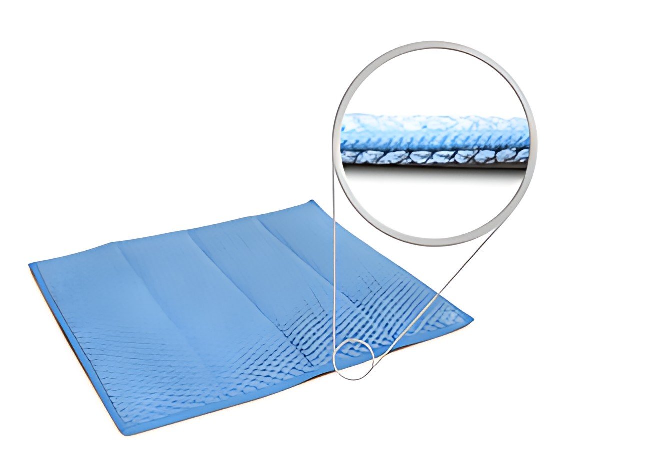 Spontex Chiffon épais microfibre Küchenwunder 3D, bleu