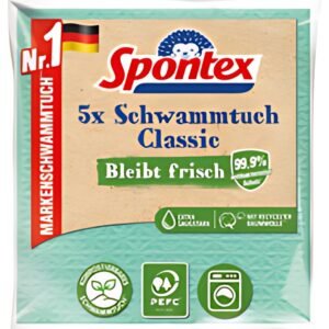 Spontex Chiffon-éponge Classic, pack de 5