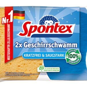Spontex Éponge à vaisselle, pack de 2