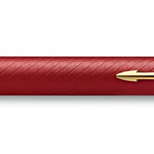 PARKER Stylo à bille rétractable IM PREMIUM Rouge G.T