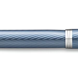 PARKER Stylo roller IM PREMIUM Bleu Clair C.T.