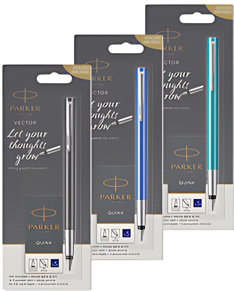 PARKER Stylo plume VECTOR, taille de plume: M, assorti
