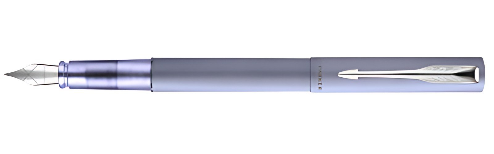 PARKER Stylo plume VECTOR XL, bleu argent mat métallisé C.T.
