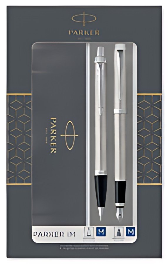 PARKER Set d'écriture IM Essential, Acier C.T.