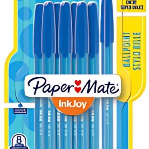 Paper:Mate Stylo à bille InkJoy 100, blister de 8, bleu