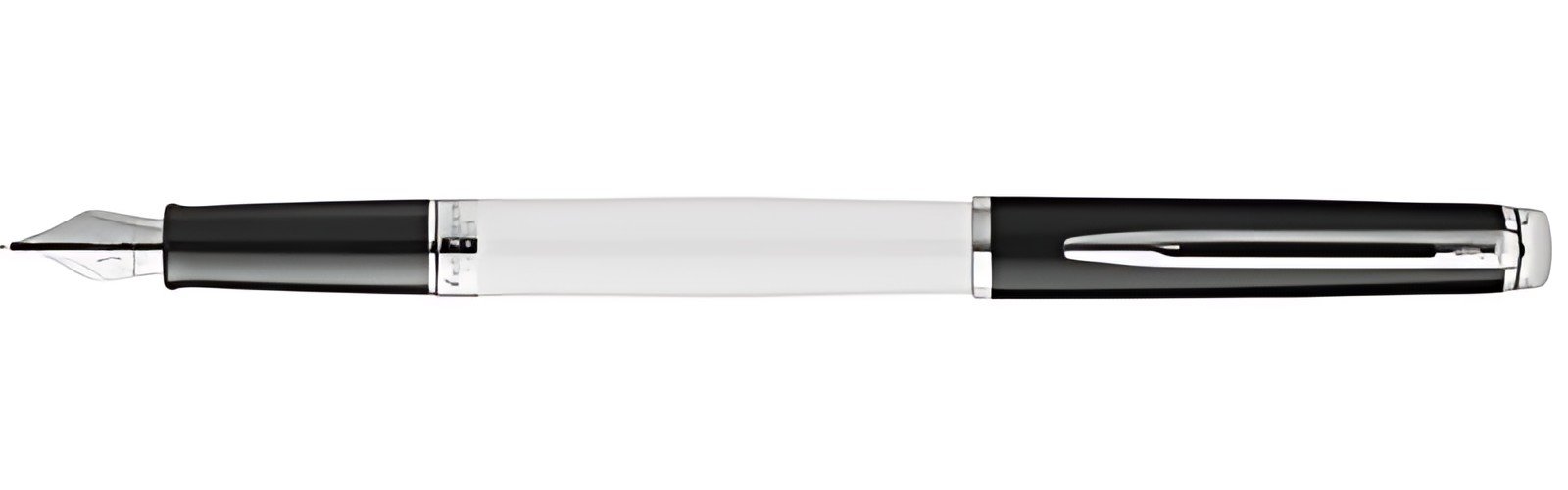 WATERMAN Stylo plume Hémisphère Colour Blocking Noir & Blanc