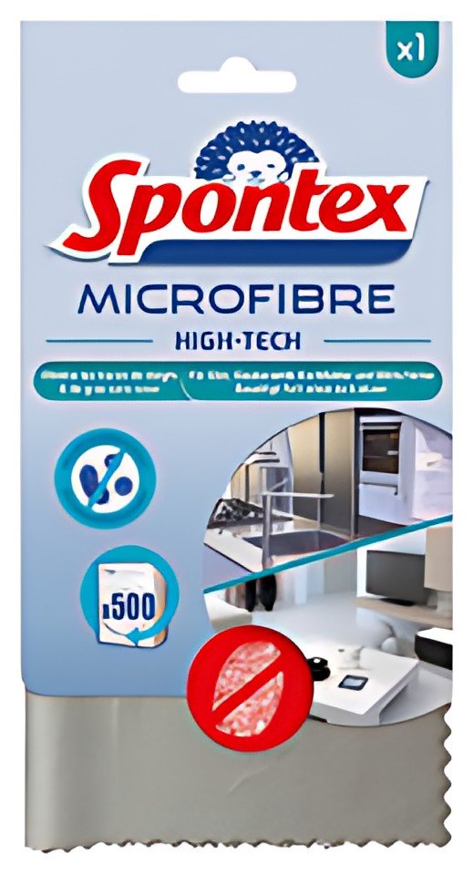 Spontex Chiffon microfibre High-Tech, gris