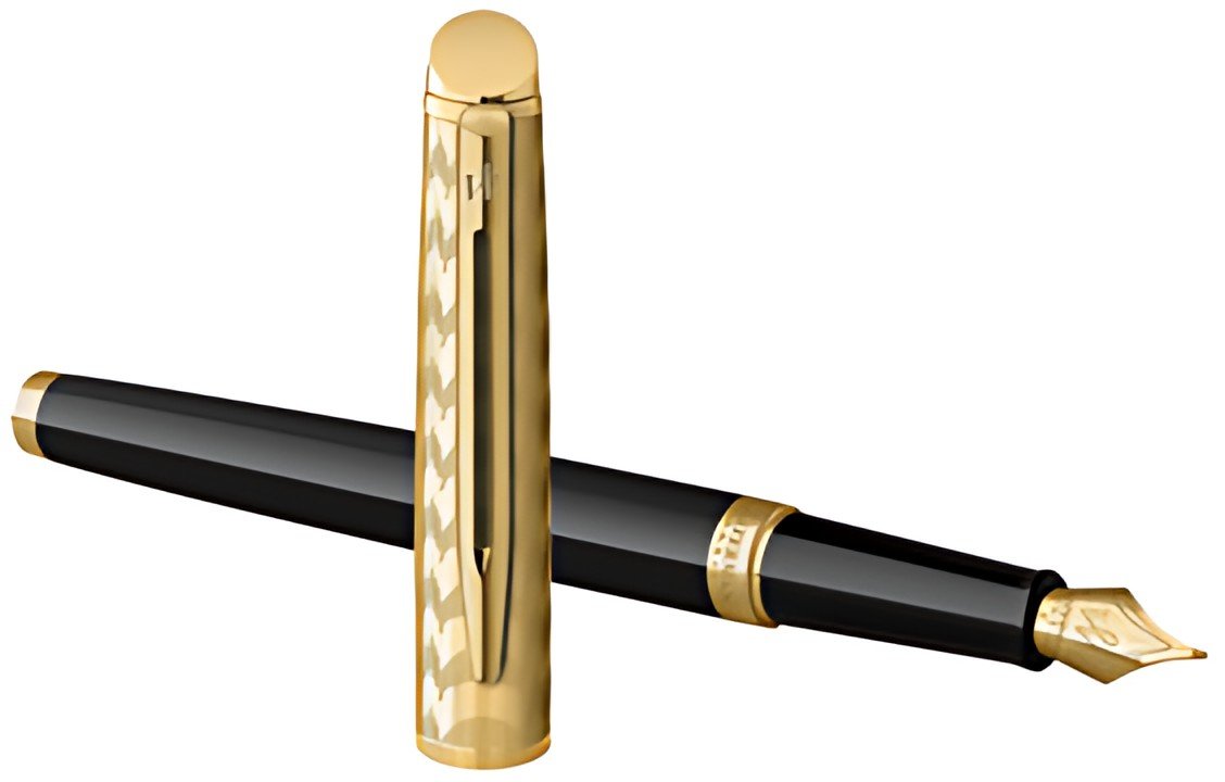 WATERMAN Stylo à plume Hémisphère Opera, Noir G.T.