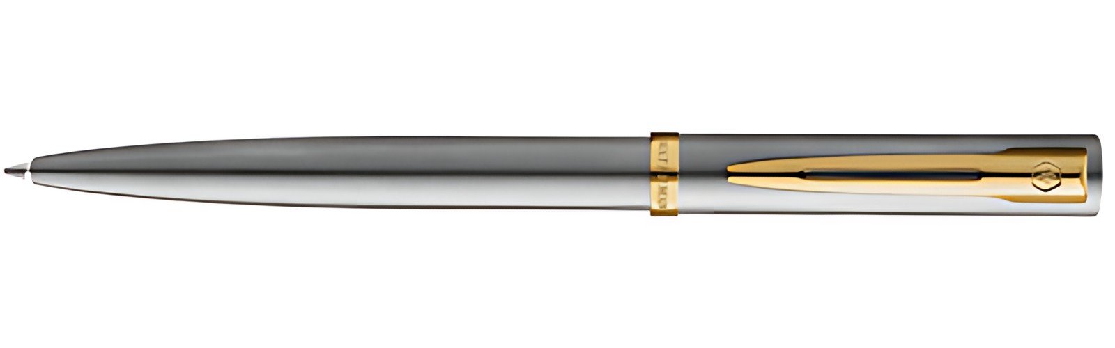 WATERMAN Stylo à bille Allure Impression, Acier G.T.
