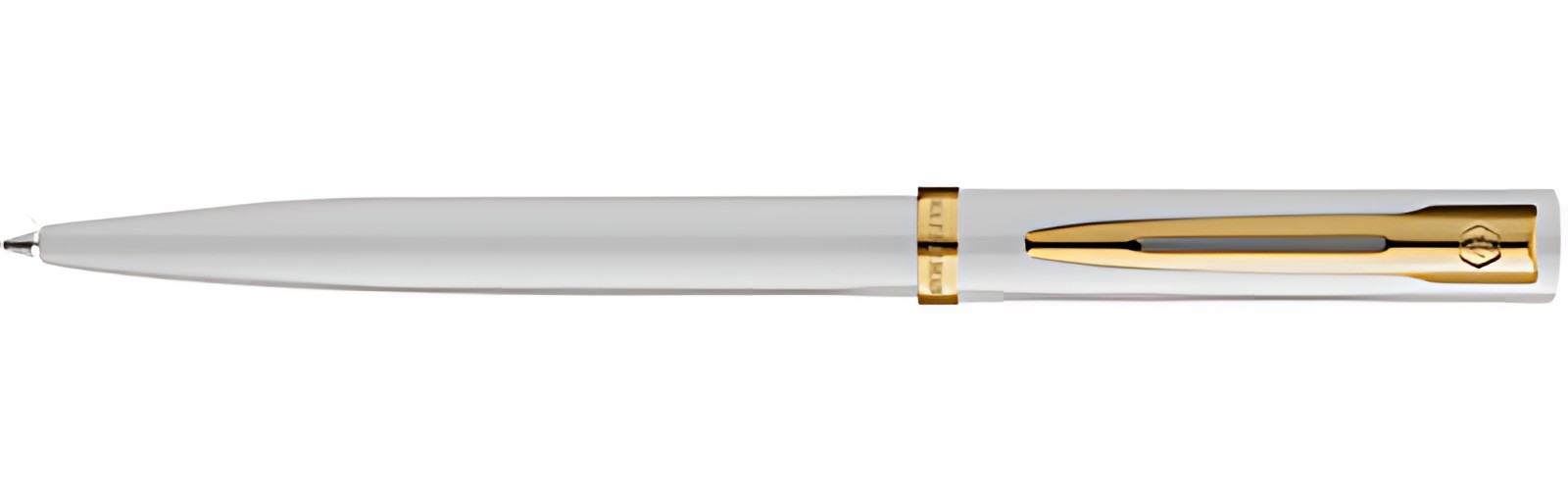 WATERMAN Stylo à bille Allure Impression, Blanc G.T.