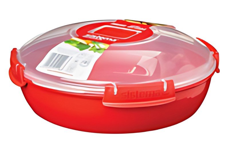 Sistema Boîte pour micro-ondes MICROWAVE, 1,29 l, rouge