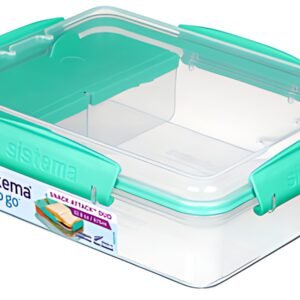 Sistema Boîte à snack SNACKS ATTACK DUO TO GO, 975 ml