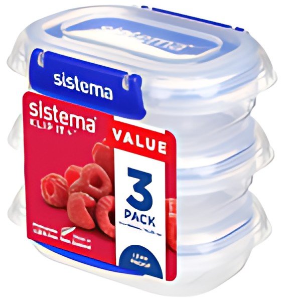 Sistema Boîte de conservation KLIP IT PLUS, 180 ml, set de 3