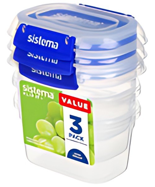 Sistema Boîte de conservation KLIP IT PLUS, 400 ml, set de 3