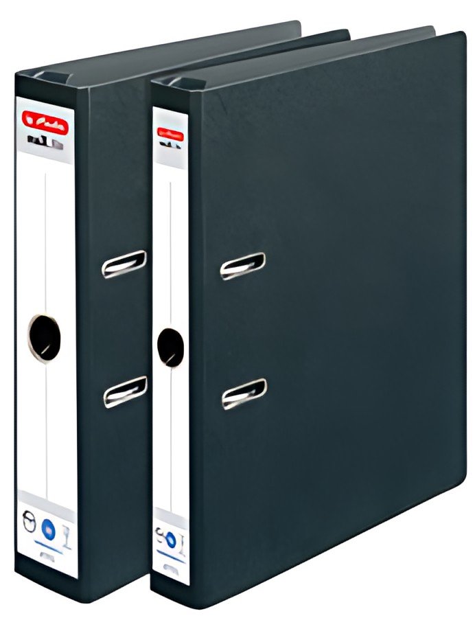 herlitz Classeur suspendu maX.file, dos: 50 mm, noir