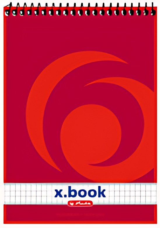 herlitz Bloc-notes à spirale x.book, A5, 50 feuilles